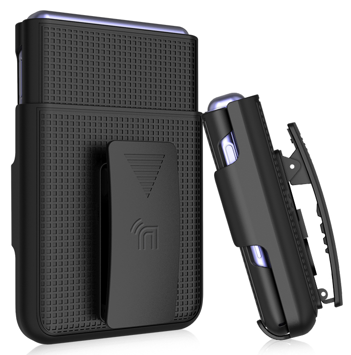 Hard Protector Case Cover + Belt Clip Holster for Samsung Galaxy Z Flip